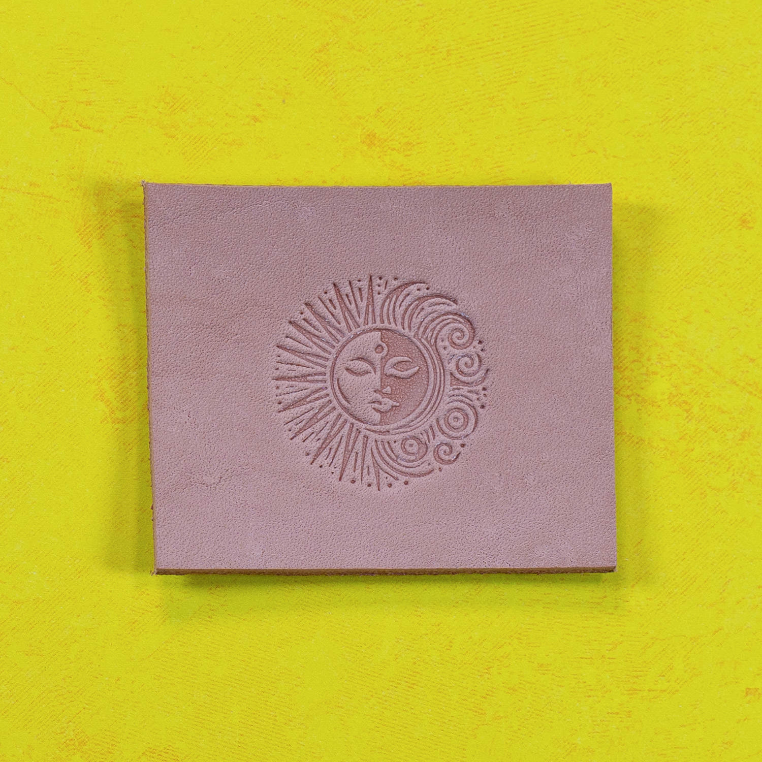 Sun Delrin Leather Stamp