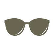 Sunglasses Delrin Leather Stamp