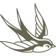 Swallow Delrin Leather Stamp