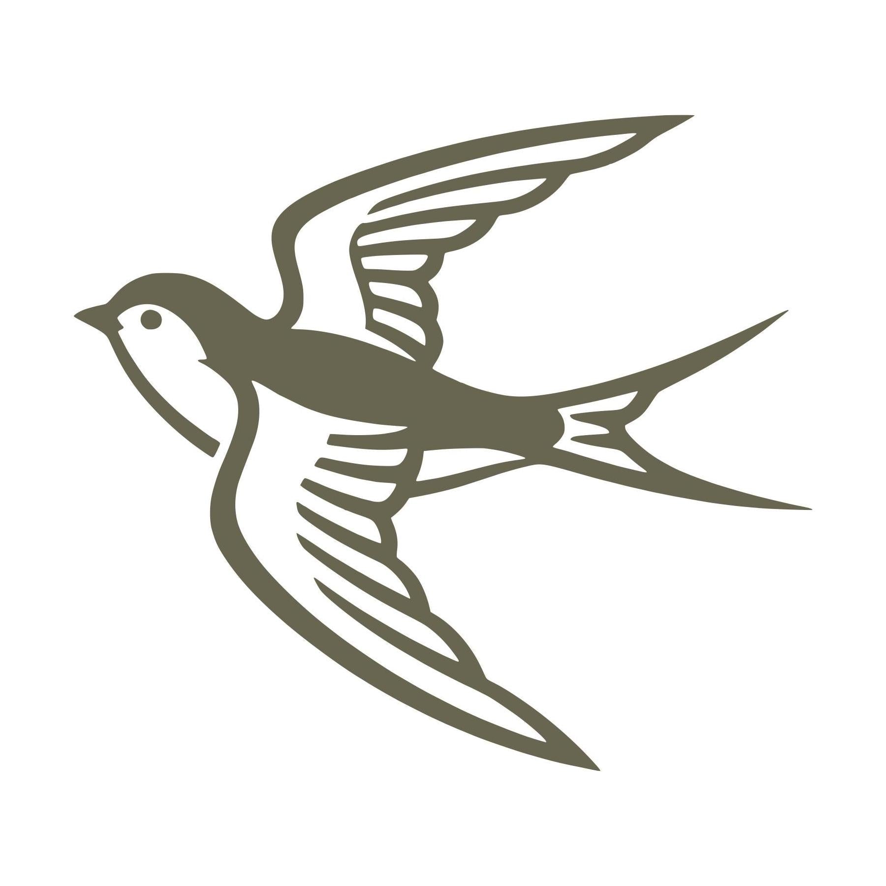Swallow Delrin Leather Stamp