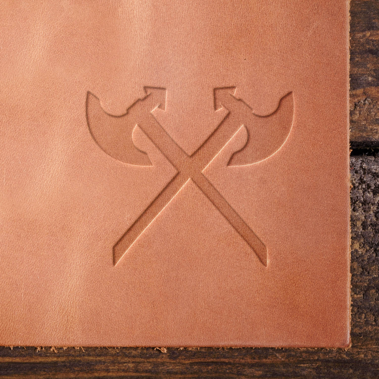 Swords Delrin Leather Stamp