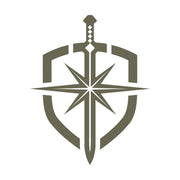 Sword and Shield Delrin Leather Stamp