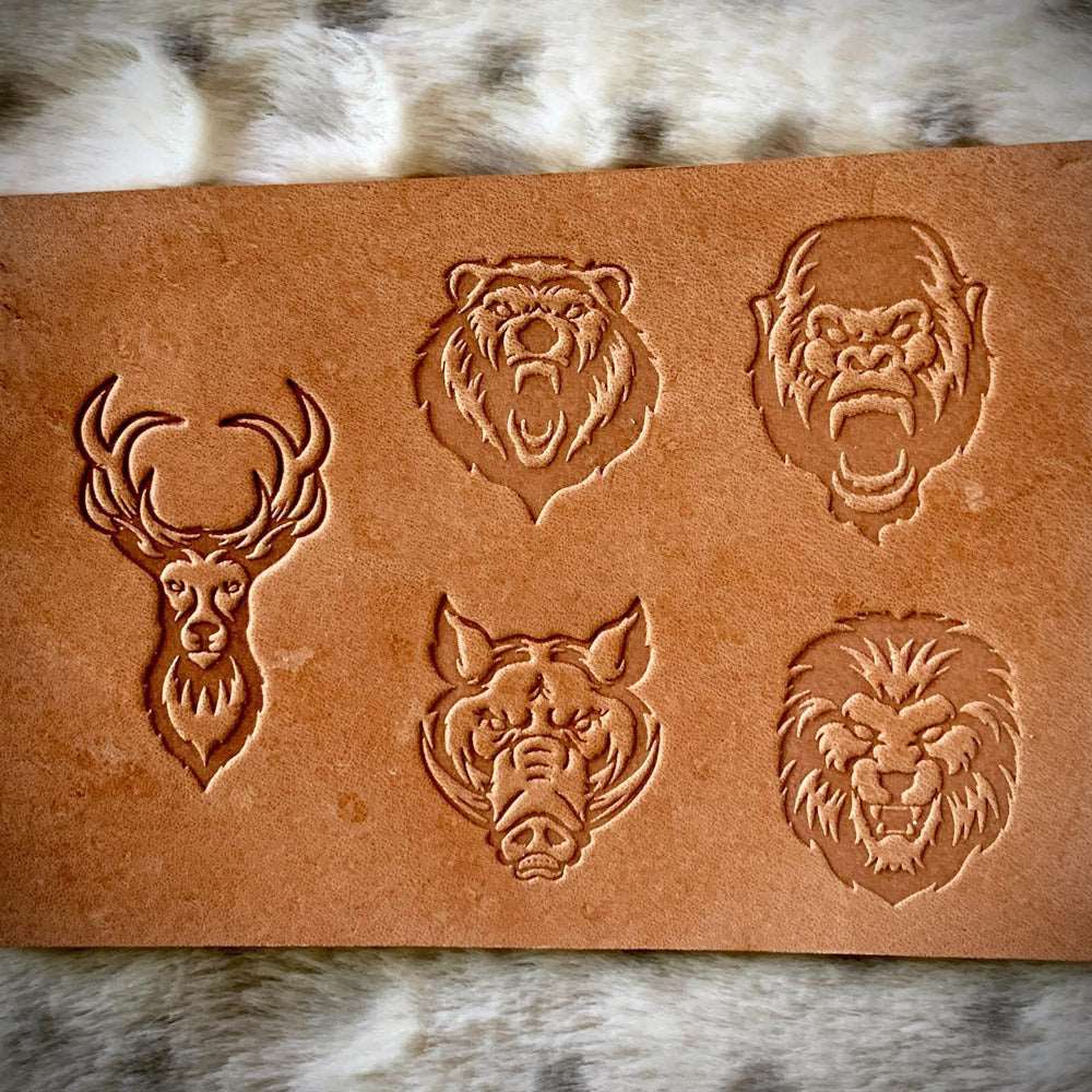 Warthog Delrin Leather Stamp