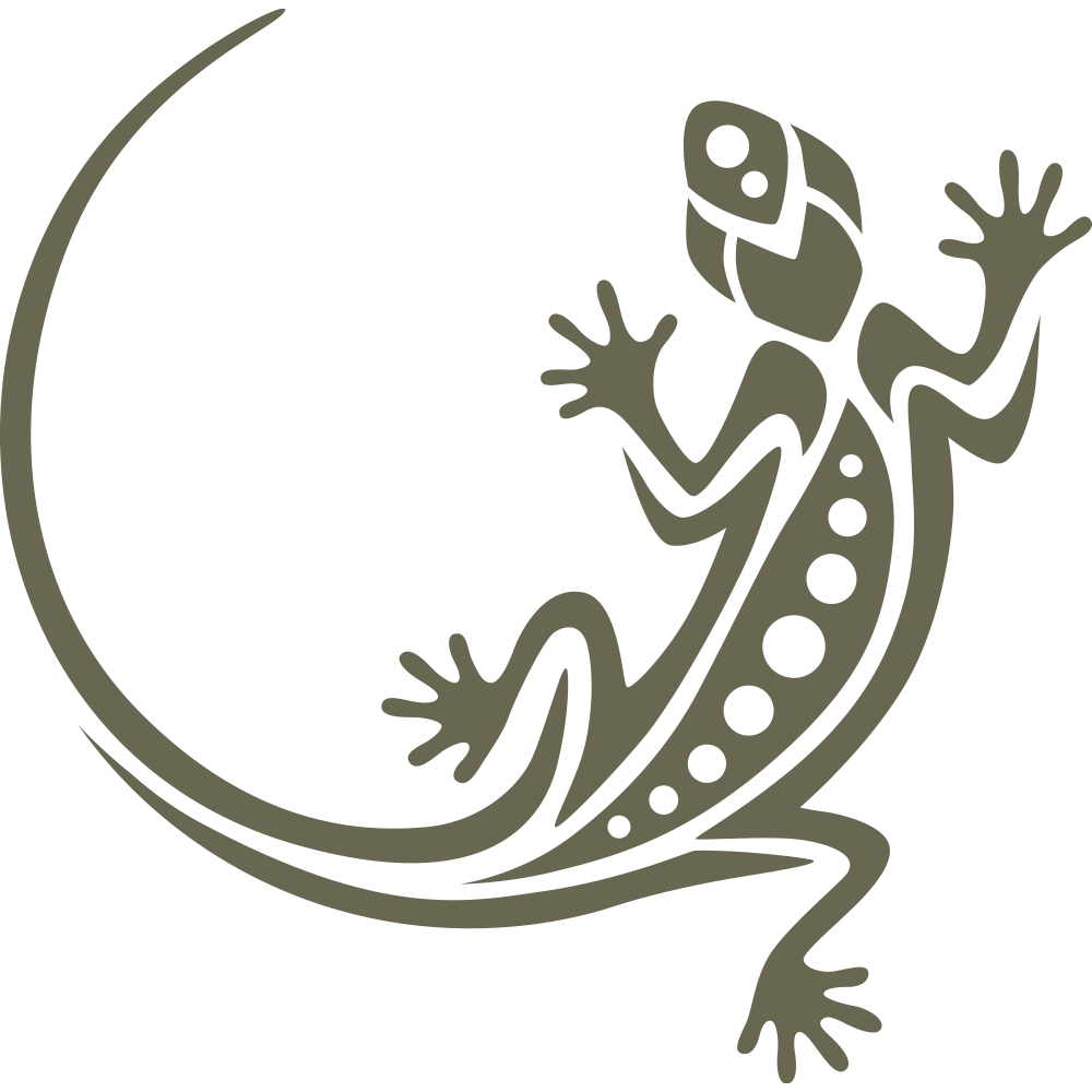 Lizard Delrin Leather Stamp