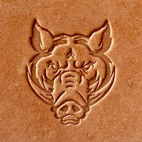 Warthog Delrin Leather Stamp