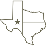 Texas State Flag Delrin Leather Stamp