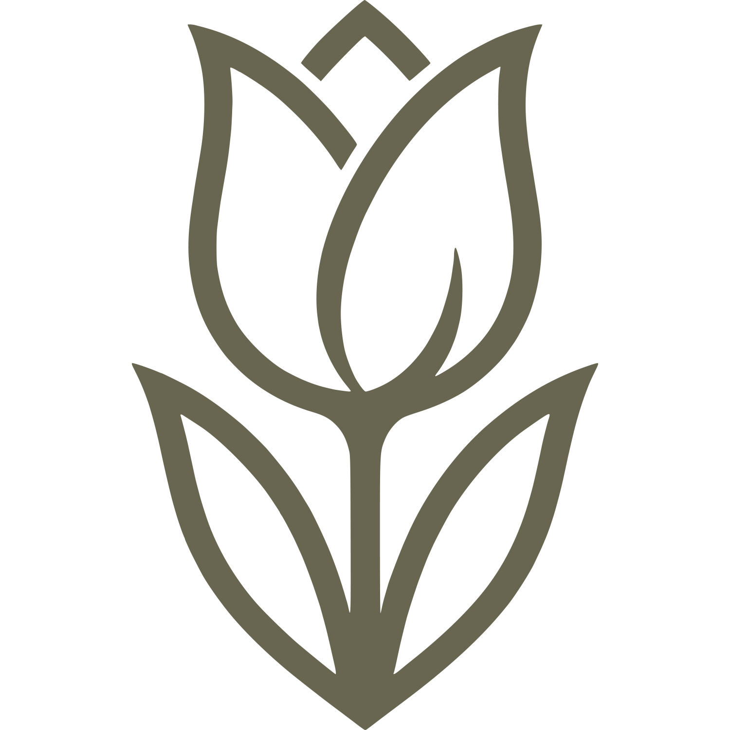 Tulip Delrin Leather Stamp