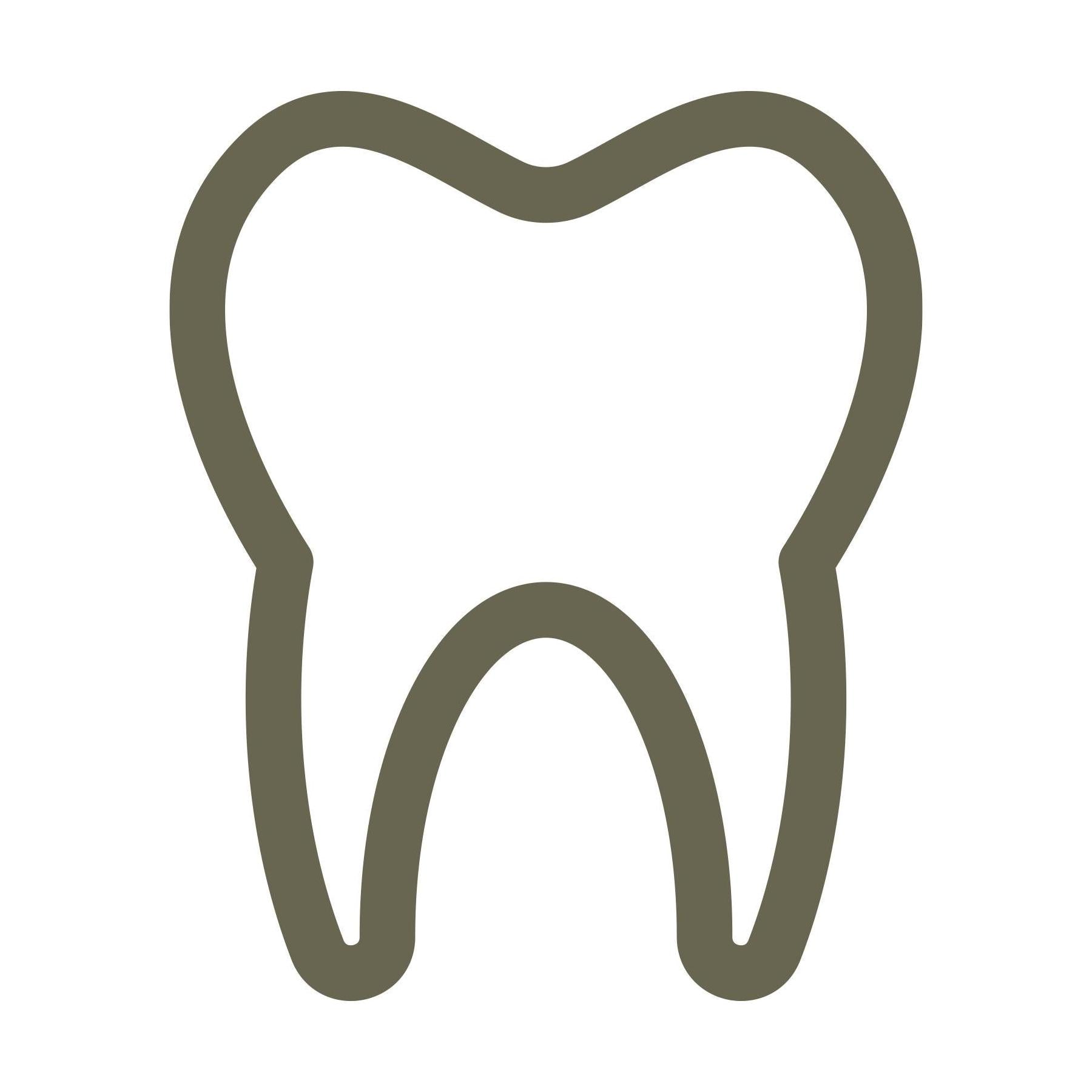 Tooth Delrin Leather Stamp