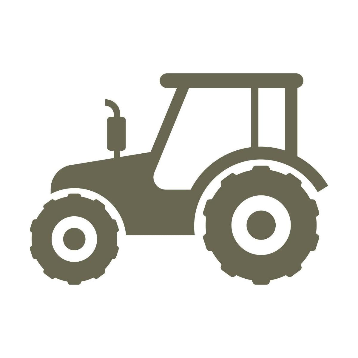 Tractor Delrin Leather Stamp