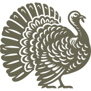 Turkey Delrin Leather Stamp