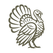 Turkey Delrin Leather Stamp