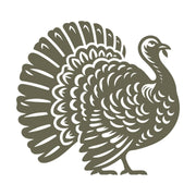 Turkey Delrin Leather Stamp