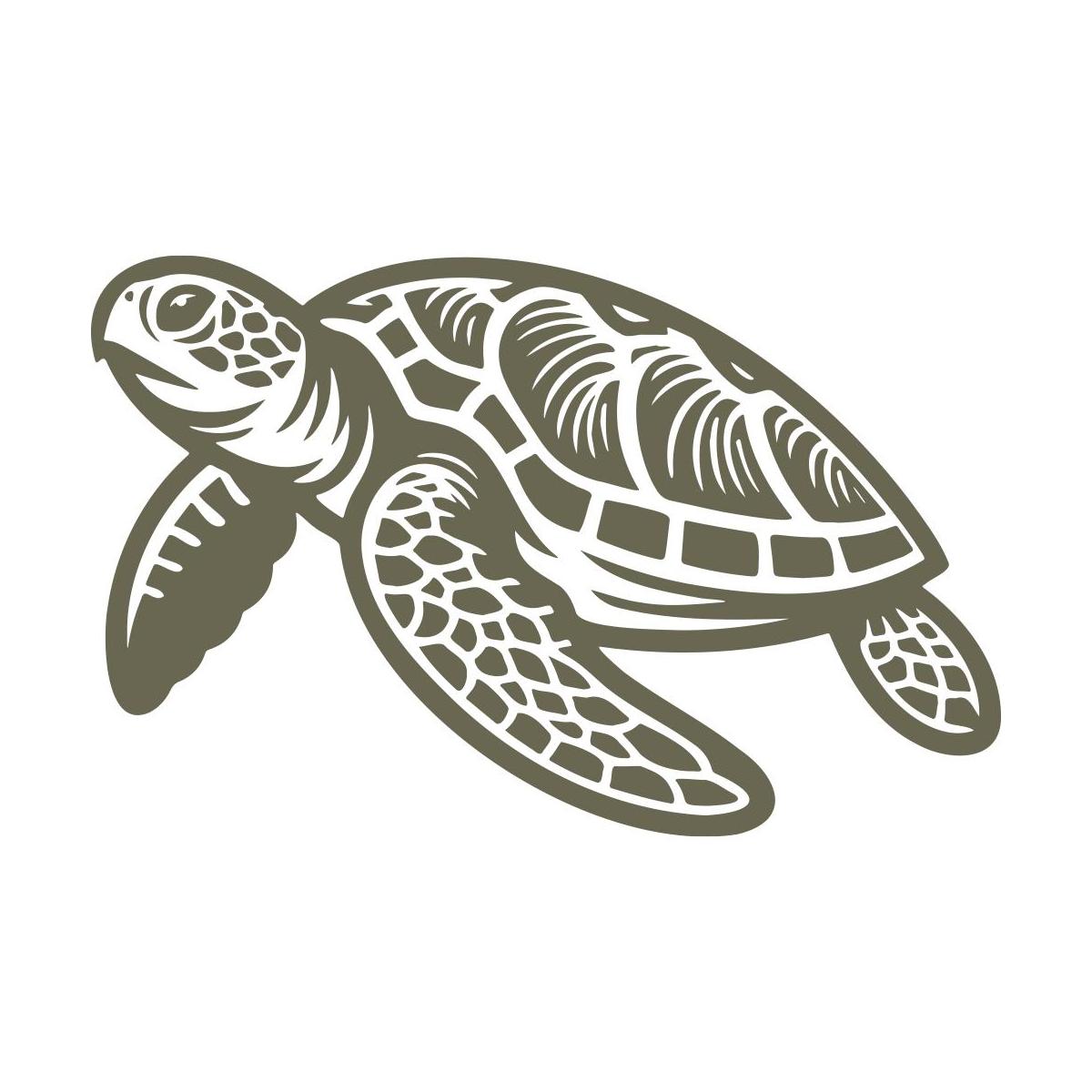 Turtle Delrin Leather Stamp