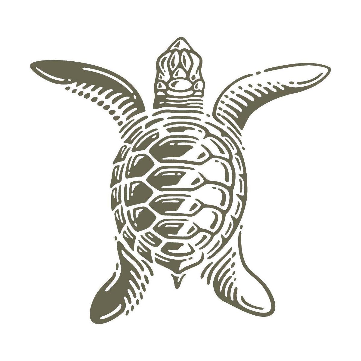 Turtle Delrin Leather Stamp
