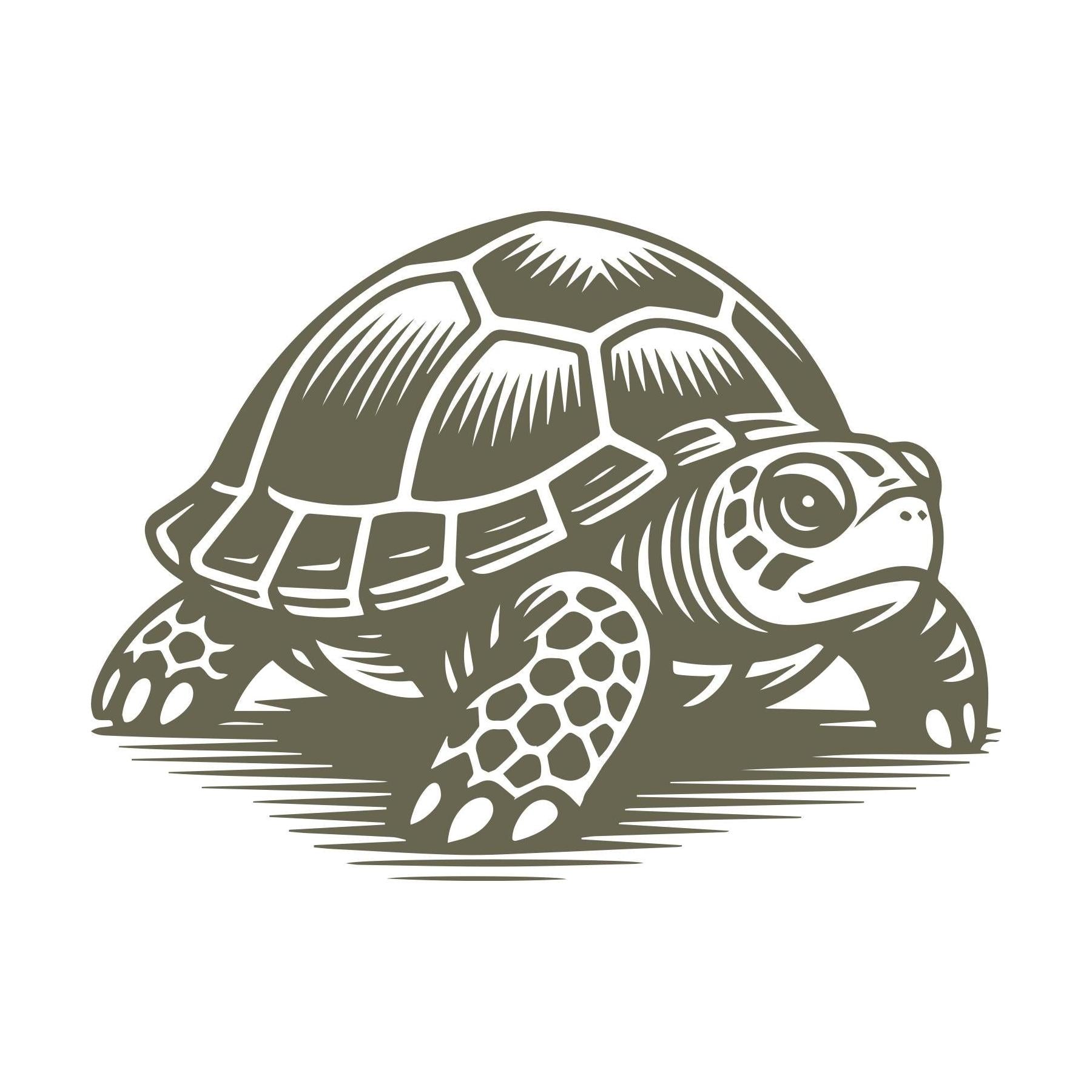 Tortoise Delrin Leather Stamp