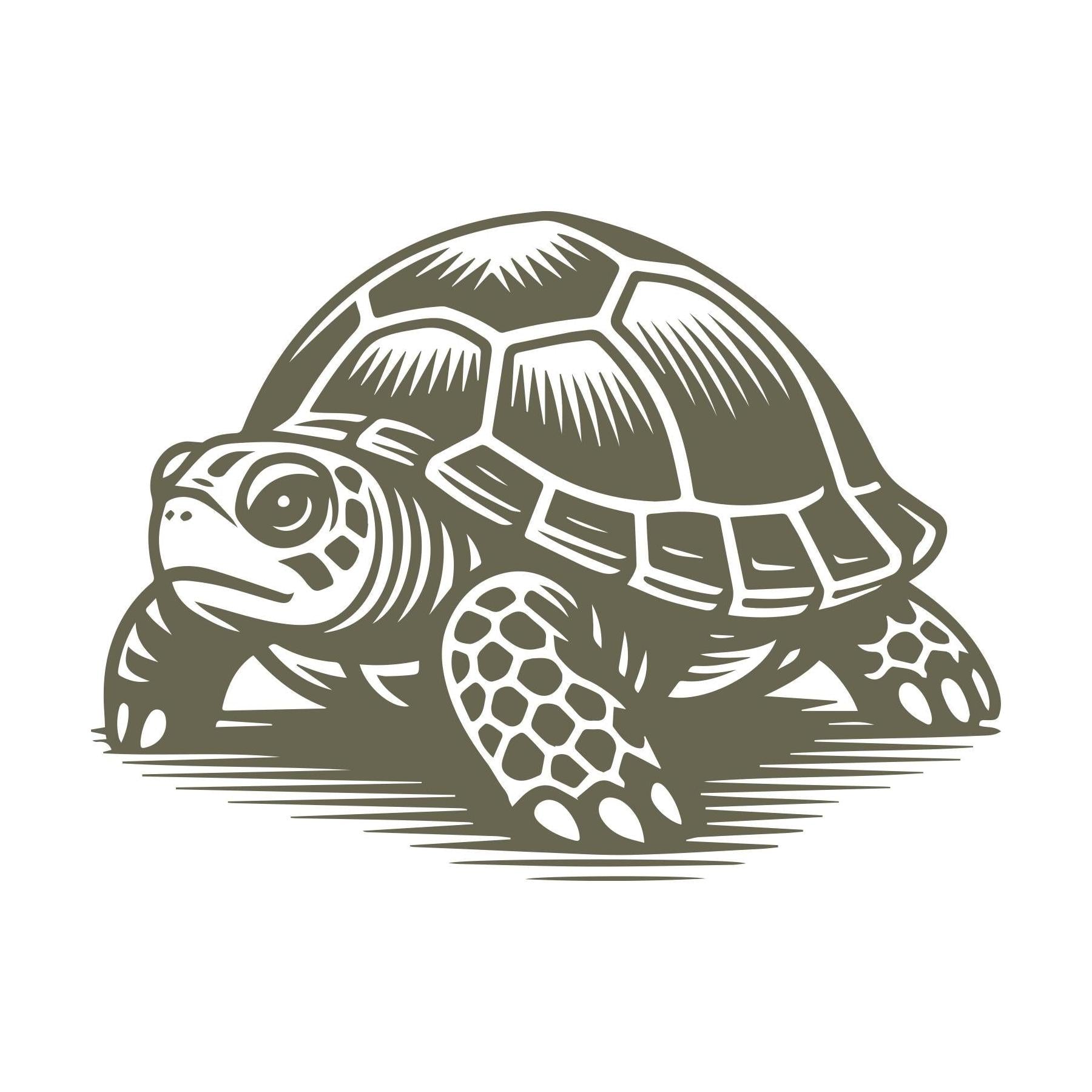 Tortoise Delrin Leather Stamp