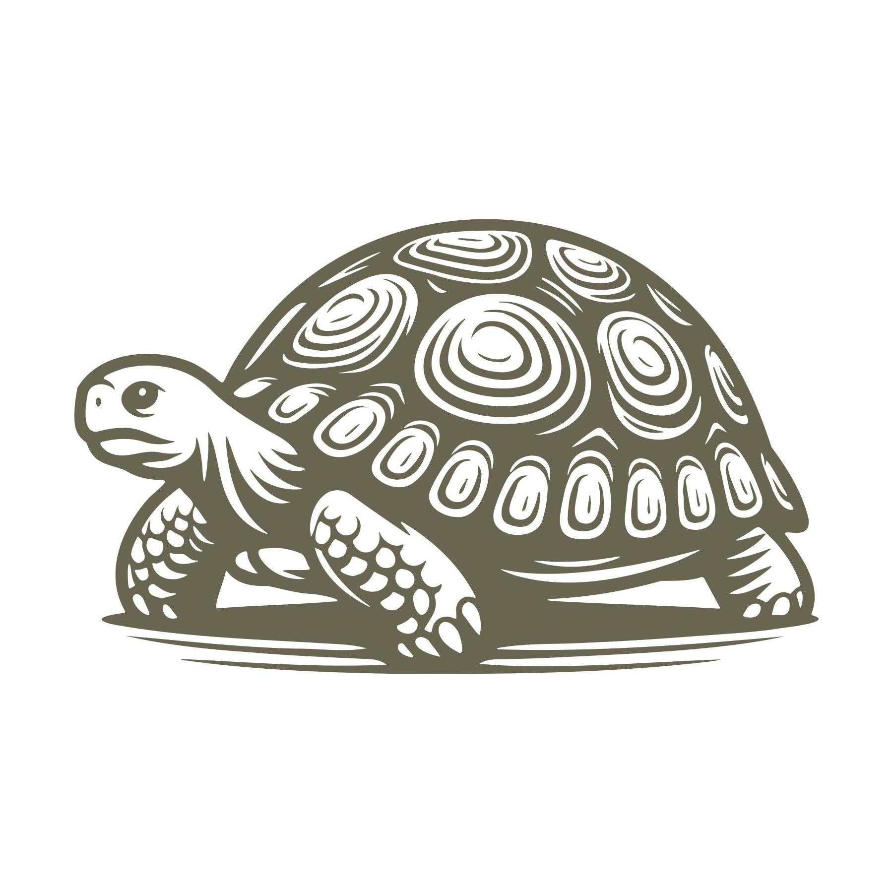 Tortoise Delrin Leather Stamp