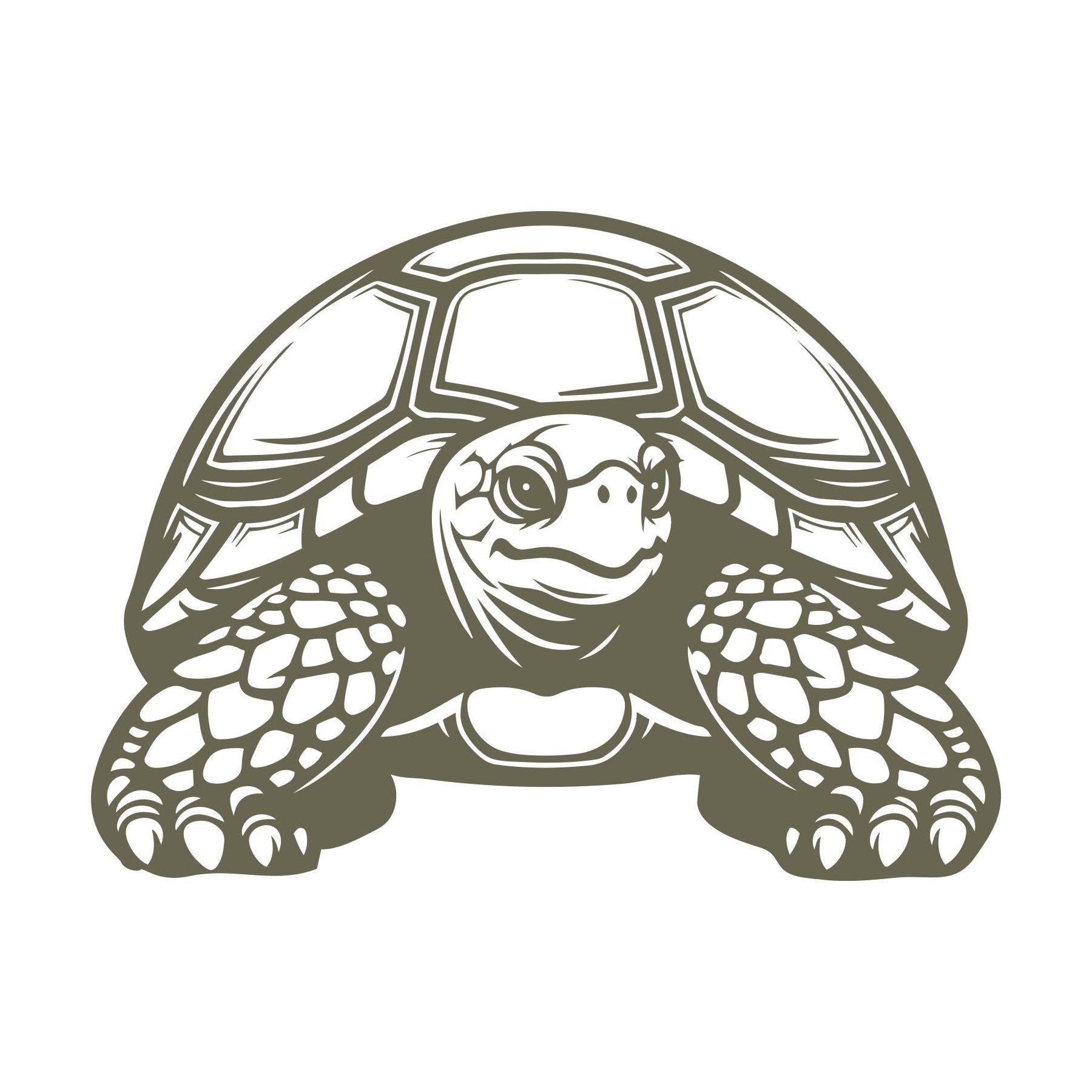 Tortoise Delrin Leather Stamp