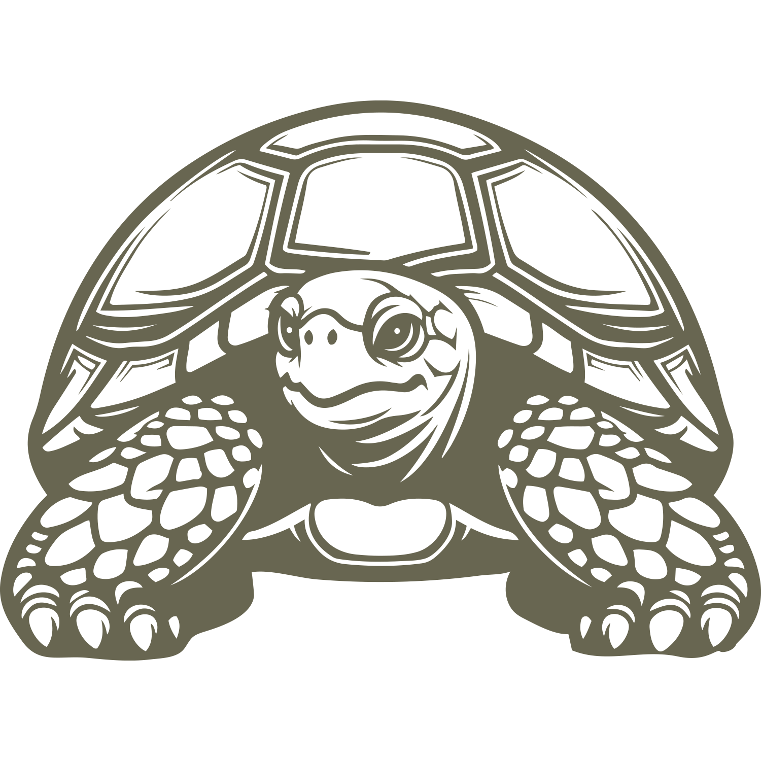 Tortoise Delrin Leather Stamp