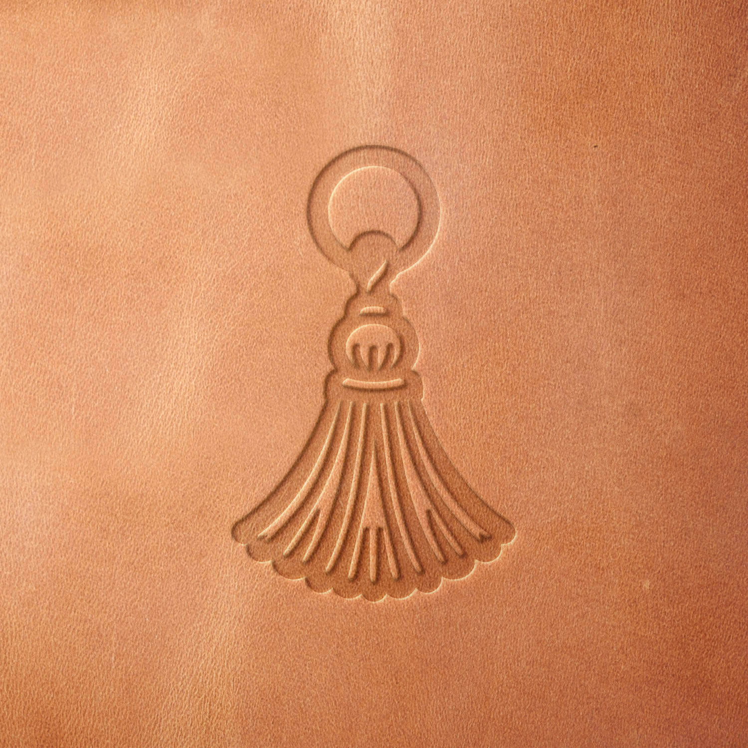 Tassel Delrin Leather Stamp