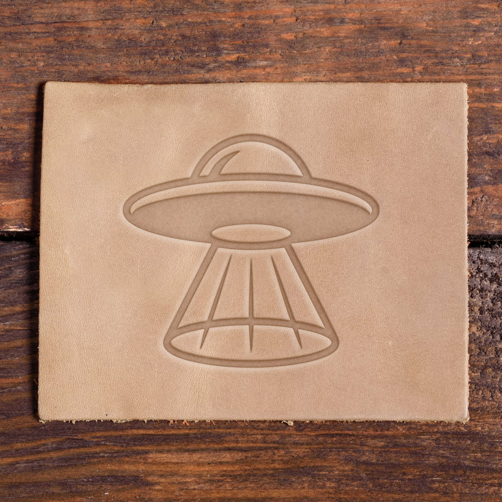 UFO Delrin Leather Stamp