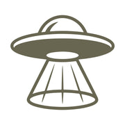 UFO Delrin Leather Stamp