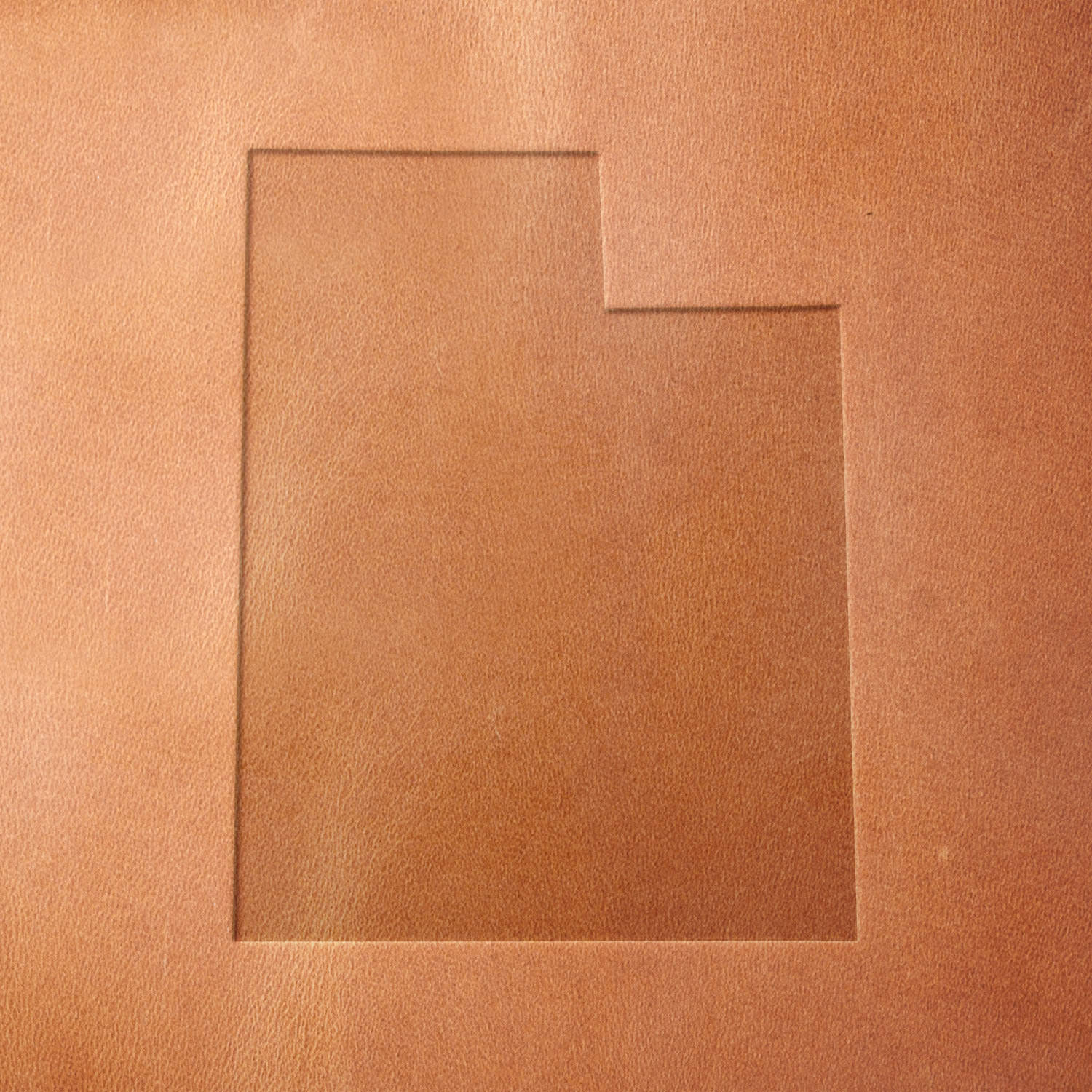 Utah State Shape Delrin Leather Stamp