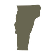 Vermont State Shape Delrin Leather Stamp