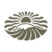 Sunset and Wave Delrin Leather Stamp