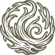 Woodgrain Swirl Delrin Leather Stamp