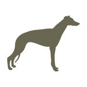 Whippet Dog Delrin Leather Stamp