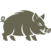 Wild Boar Delrin Leather Stamp