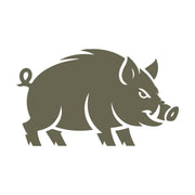 Wild Boar Delrin Leather Stamp