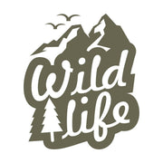 Wild Life Mountains Delrin Leather Stamp