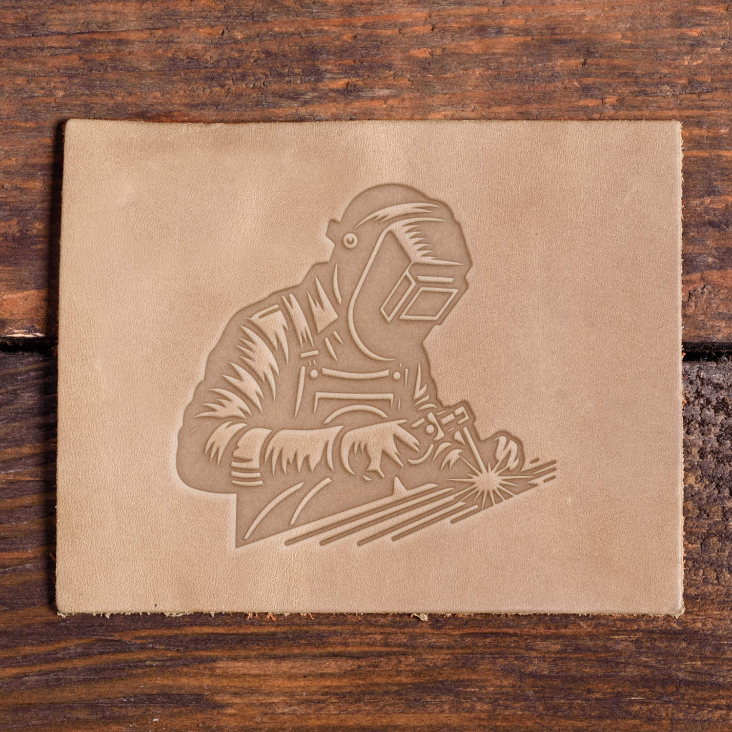 Welder Delrin Leather Stamp