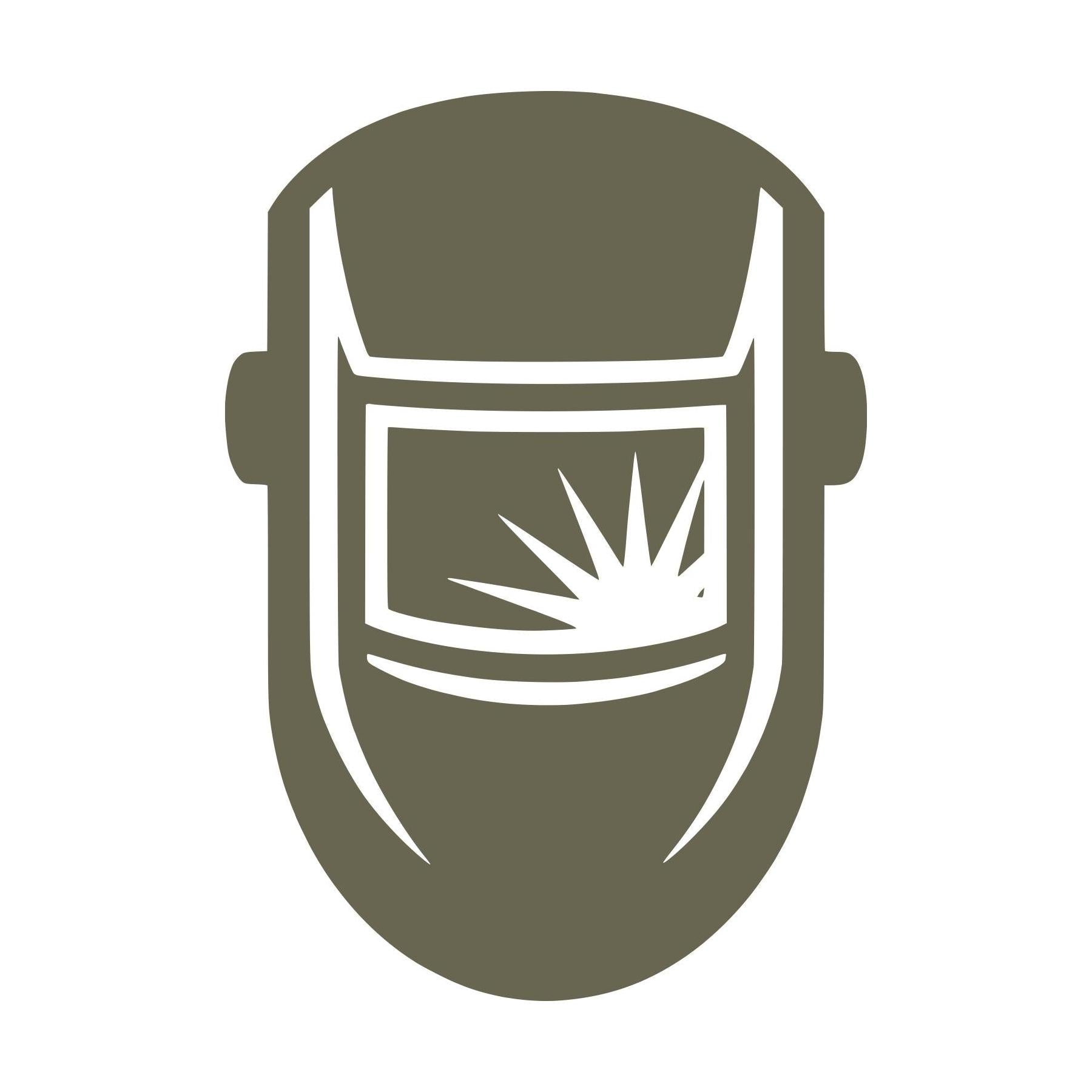 Welding Mask Delrin Leather Stamp