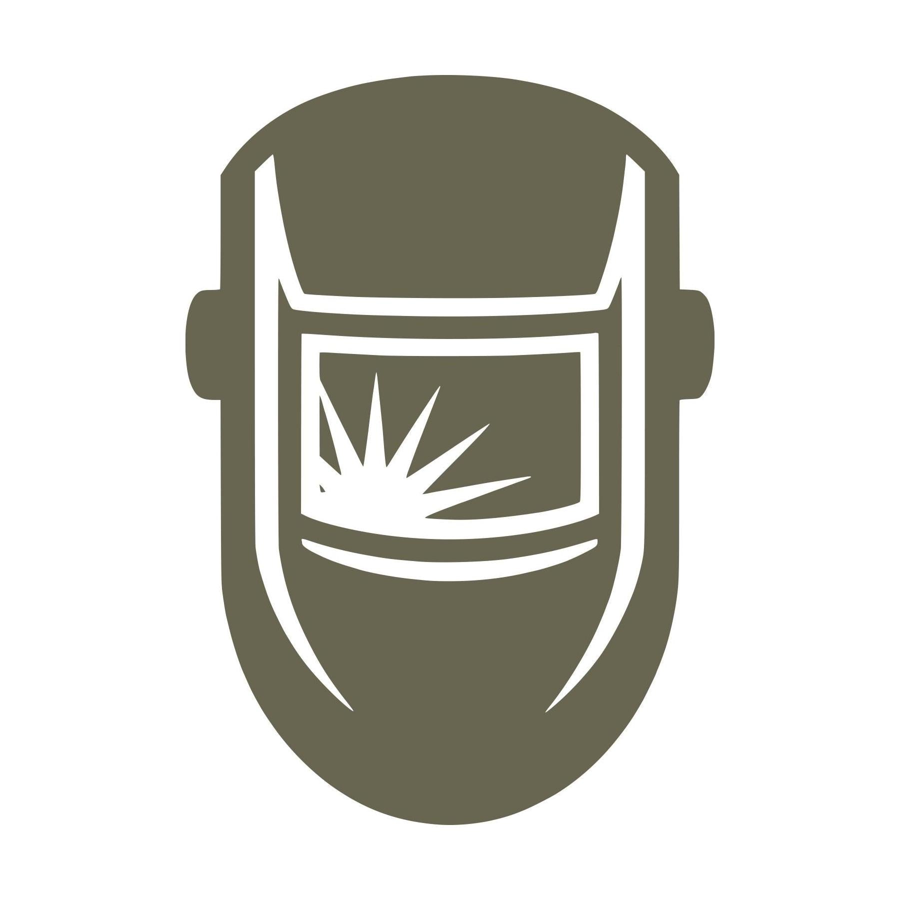 Welding Mask Delrin Leather Stamp