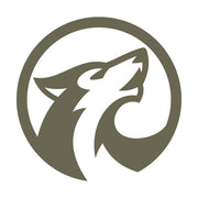 Wolf Delrin Leather Stamp
