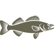 Walleye Fish Delrin Leather Stamp