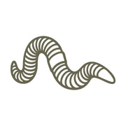 Worm Delrin Leather Stamp