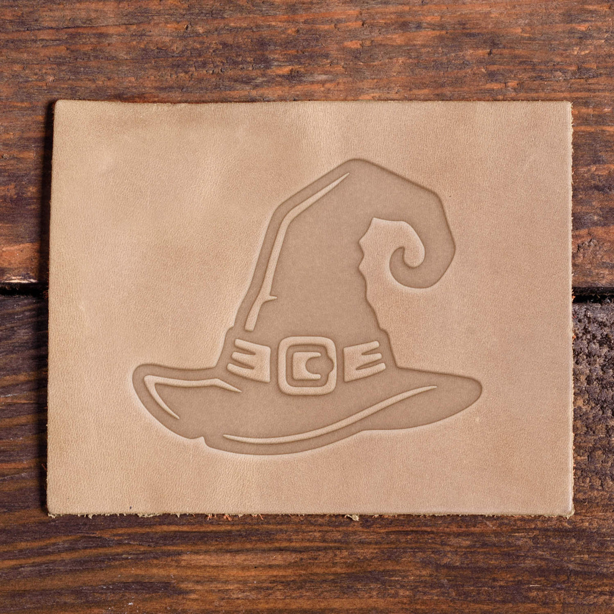 Witch Hat Delrin Leather Stamp
