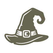 Witch Hat Delrin Leather Stamp