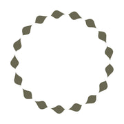 Wavy Circle Delrin Leather Stamp
