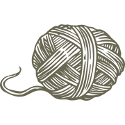 Wool Yarn Ball Delrin Leather Stamp