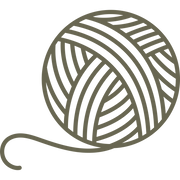Yarn Ball Delrin Leather Stamp