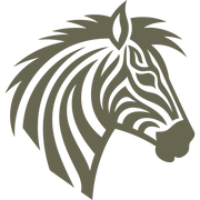 A solid dark olive green square Zebra Delrin Leather Stamp.