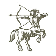Sagittarius Zodiac Sign Delrin Leather Stamp