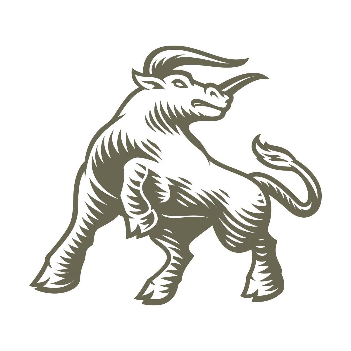 Taurus Zodiac Sign Bull Delrin Leather Stamp