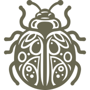 Abstract Beetle Delrin Leather Stamp - All Good Leather Co.