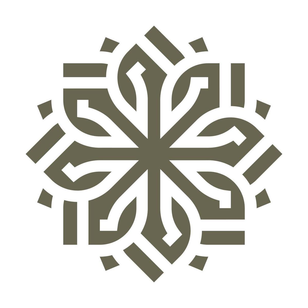 Abstract Bloom Delrin Leather Stamp - All Good Leather Co.